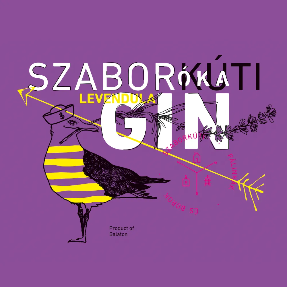 Szaboróka levendula - Gin